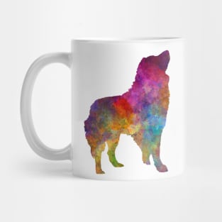 Romanian Carpathian Shepherd Dog in watercolor Mug